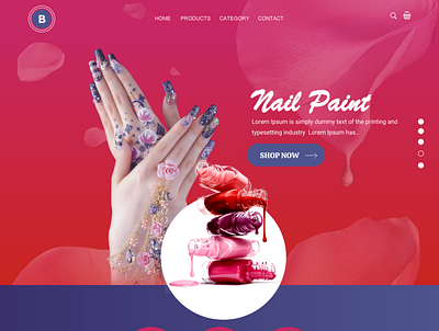 nail paint design web