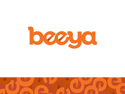 Beeya Logo & Branding Elements brand design brand identity branding design logo orange typogaphy