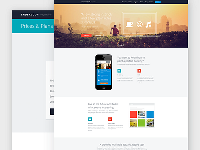 Endeavour HTML Template