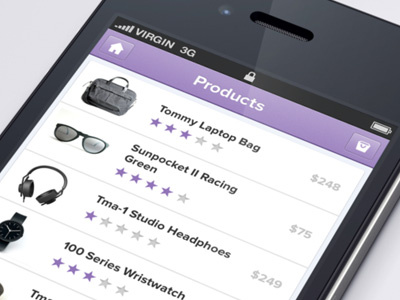 Products app iphone