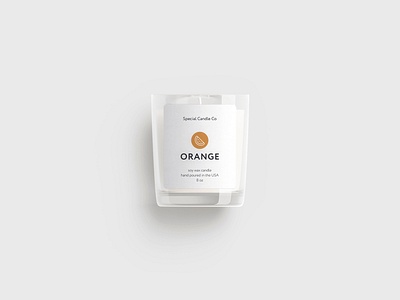 Special Candle Co Label Design