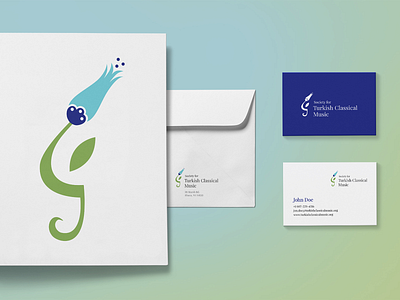 SFTCM Branding Materials branding business card flower identity letter logo logo design logotype print print design