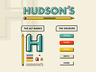 Hudson's - Branding Project