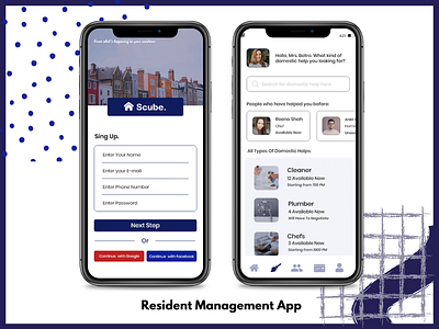 Resident Management App