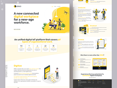 ORKO - Digital Workplace website