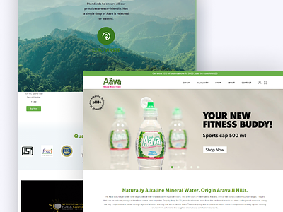 Ava - Responsive Website Design avwater branding designwebsite pruct responsive uiux userinterface ux webdesign website