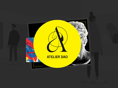 Atelier DAO Logo & Website Design graphic design logo logo design website design