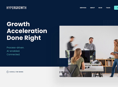 Growth Marketing Website Design design graphic design growth marketing layout marketing we website design