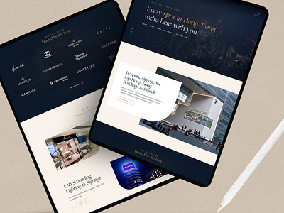 Hong Kong Signage Website Design