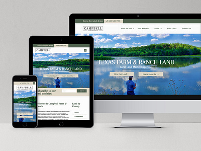 Campbell responsive website