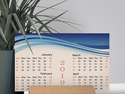 Desk Calendar Design
