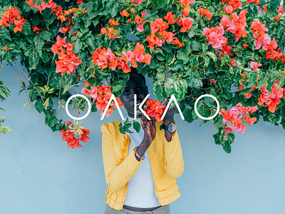 logo for OAKAO (fashion brand) branding dailylogochallenge graphicdesign logo logodesign minimal