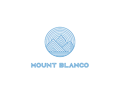 MOUNT BLANCO dailylogochallenge graphicdesign logo