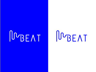 logo for music ap "beat" dailylogochallenge graphicdesign logodesign modern