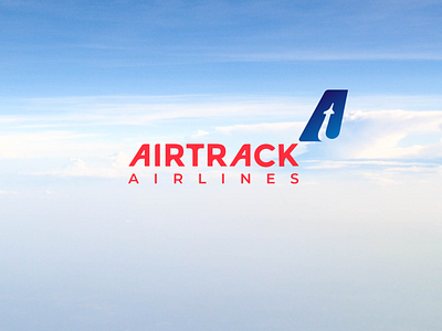 logo for airtrack airlines dailylogochallenge design graphicdesign logo