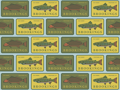 Brookings Fly Shop Patches