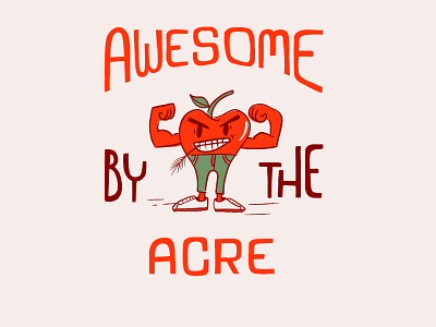 How you like them apples? character hand drawn handlettering illustration typography