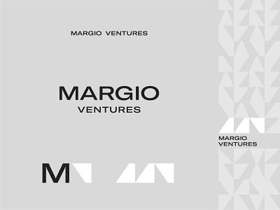 Margio Ventures WIP branding identity logo typography