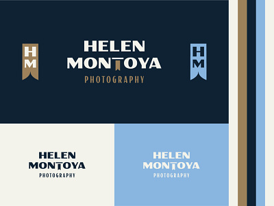 Helen Montoya Photography bookmark branding logo mark photography story