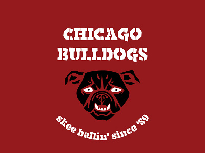 Chicago Bulldogs chicago logo simplicissimus sports