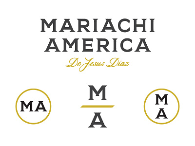 Mariachi In Progress identity logo mariachi music