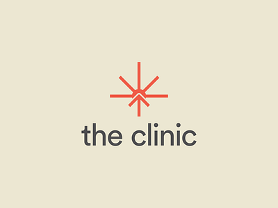 The Clinic branding clinic identity logo marijuana weed