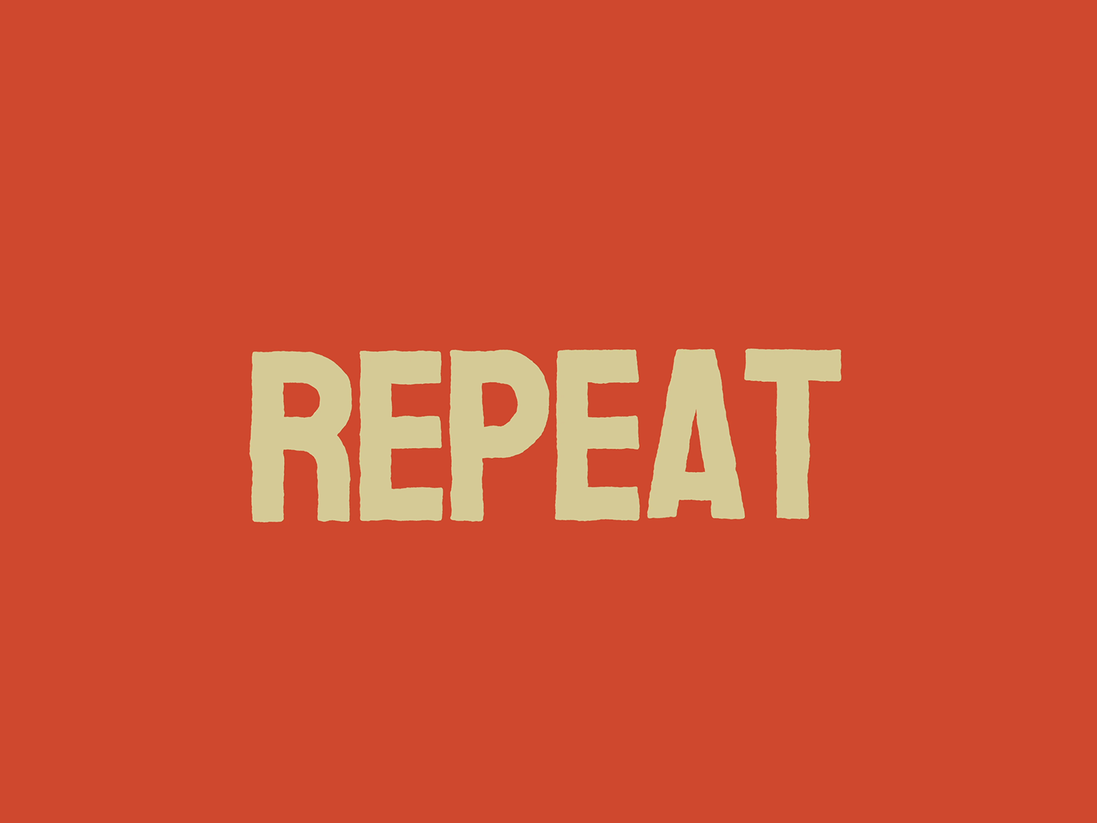 It's Just a Repeat aftereffects design gif kinetic kinetic type kinetictype lettering lettering art looping gif motion motion animation motion art motion design motion graphic motion graphics motiongraphics repeat repeating typogaphy vector