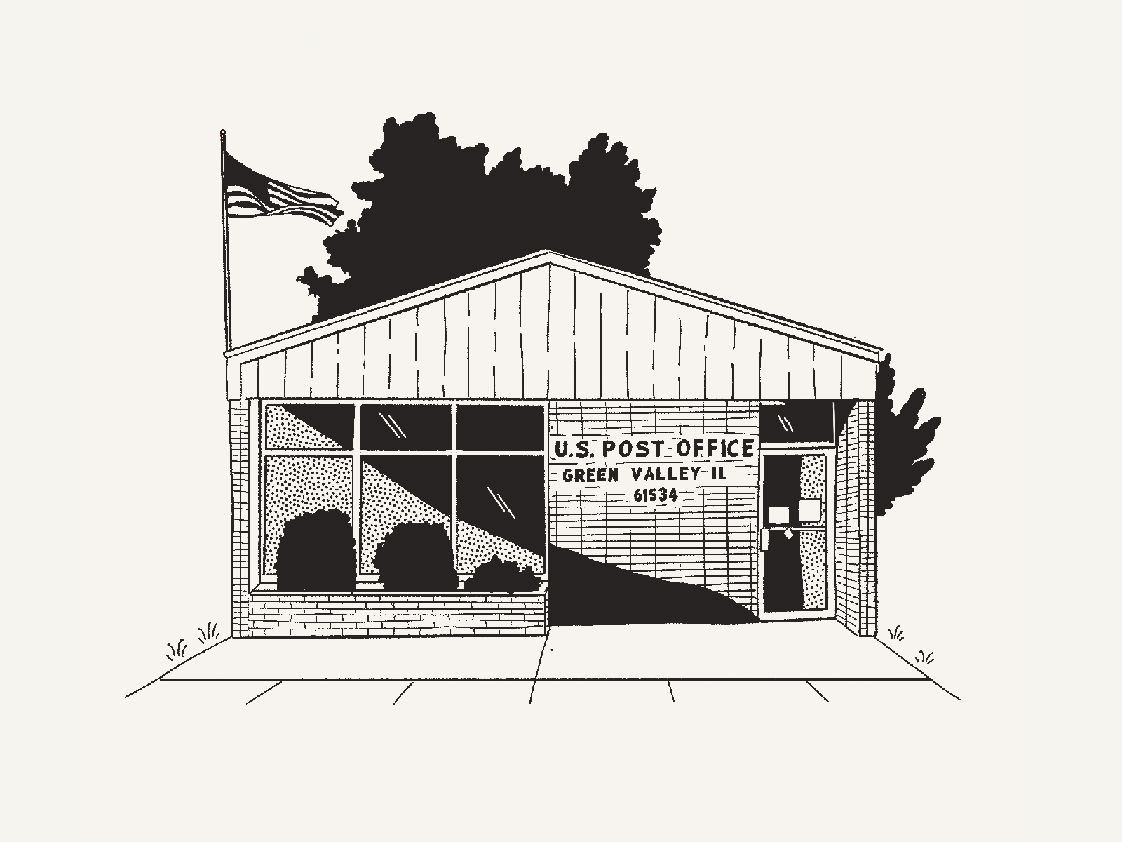 post-office-illustration-by-erin-mcdougle-on-dribbble