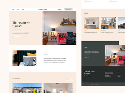 Hive homepage design brand design brand identity branding estate agents estate homepage hive homepage design homes house landing landing design landing page real estate rental selling web web design website design website designer website layout