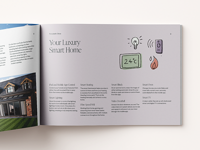 Hive brochure a4 landscape a4 page booklet branding brochure brochure design estate agents grid housing landscape layout landscape page layout design leaflet page design page layout real estate