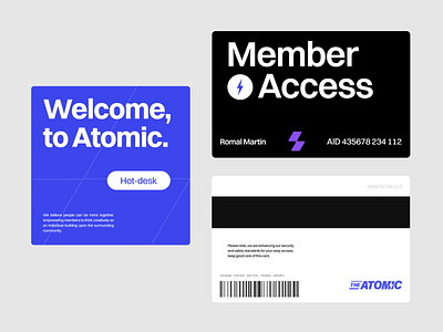 Access card for Atomic