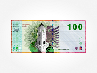 Happy 100th Anniversary Tirana! 🎉 100th albania anniversary banknote tirana