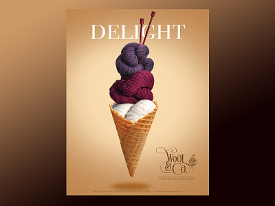 Ice Cream Delight advertising photograhy