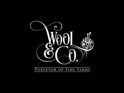 Wool & Co. logo branding identity logo
