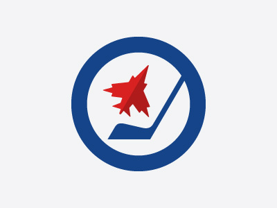 Winnipeg Jets #3 logo logotype sports