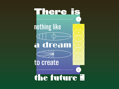 There is nothing like a dream to create the future art artwork dailyposter inspiration minimalism motivation motivationalquote mug notebook poster posteraday posterdesign print printdesign prints quote quoteoftheday totebag tshirt wallpaper