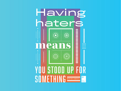 Having haters means you stood up for something art artwork dailyposter inspiration minimalism motivation motivationalquote mug notebook poster posteraday posterdesign print printdesign prints quote quoteoftheday totebag tshirt wallpaper