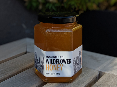 Premium Raw & Unfiltered Wildflower Honey