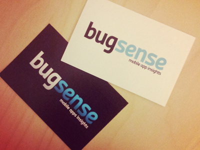 Bugsense Business Cards bugsense business cards