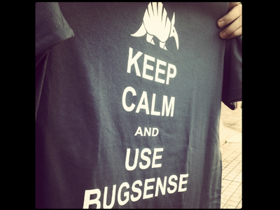 Keep calm and use BugSense keep calm t shirt