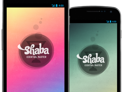 Shaba android logo mobile splash screen