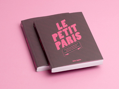 "Le Petit Paris" urbanism design book rose pink urbanism urbanisme paris