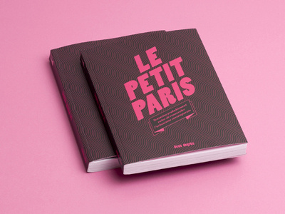 "Le Petit Paris" urbanism design book paris pink rose urbanism urbanisme