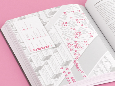 “Le Petit Paris” urbanism design book carte plan isometrie rose urbanisme maps isometry isometric pink urbanism paris