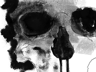 Skull4 art black drawing illustration skull