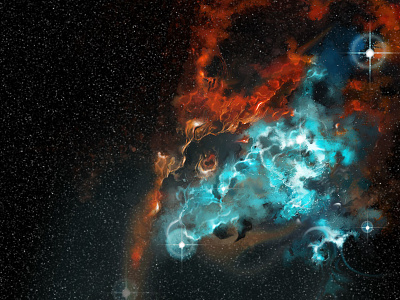 Nebulosabuhointerestelar art cosmos illustration nebulastars universe