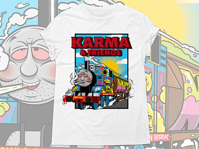 Thomas The Dank Engine - "Karma" Parody T-Shirt