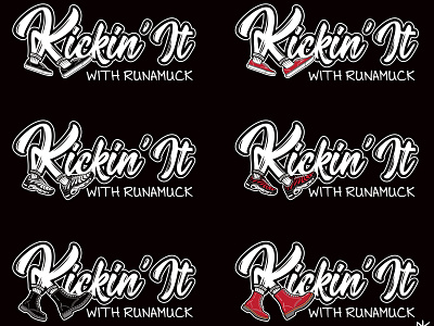 Kickin' It Podcast - Logo Designs