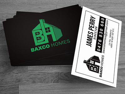 "Baxco Homes" - Logo & Branding