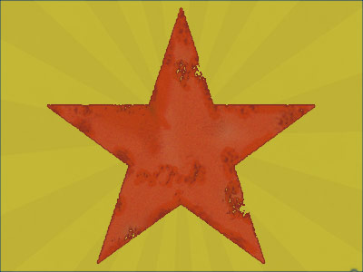 Star communism grunge north korea red star worn yellow